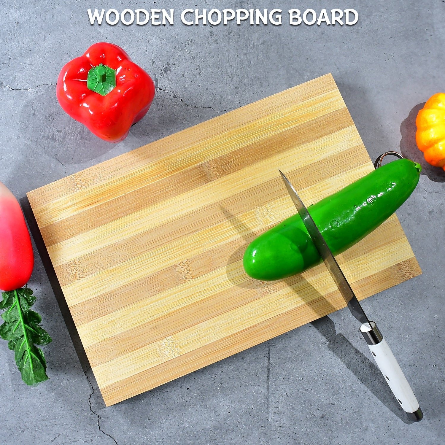 Natural Wood Cutting Board – BPA-Free & Durable | Cisora