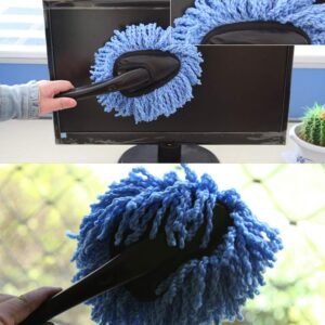Microfiber Car Wash Brush – Streak-Free Cleaning | Velvet Wipe