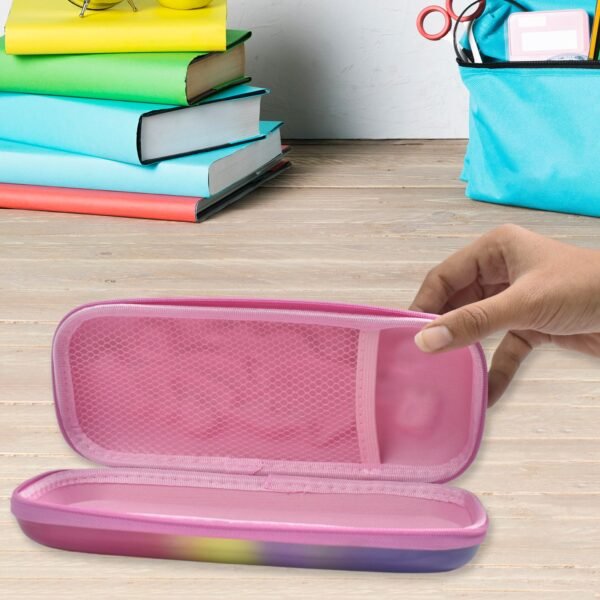 Cute Cartoon Pencil Case – Durable Hard Shell with Zipper