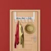 Over Door Hook Hanger Rack – Heavy-Duty 6-Hook Organizer
