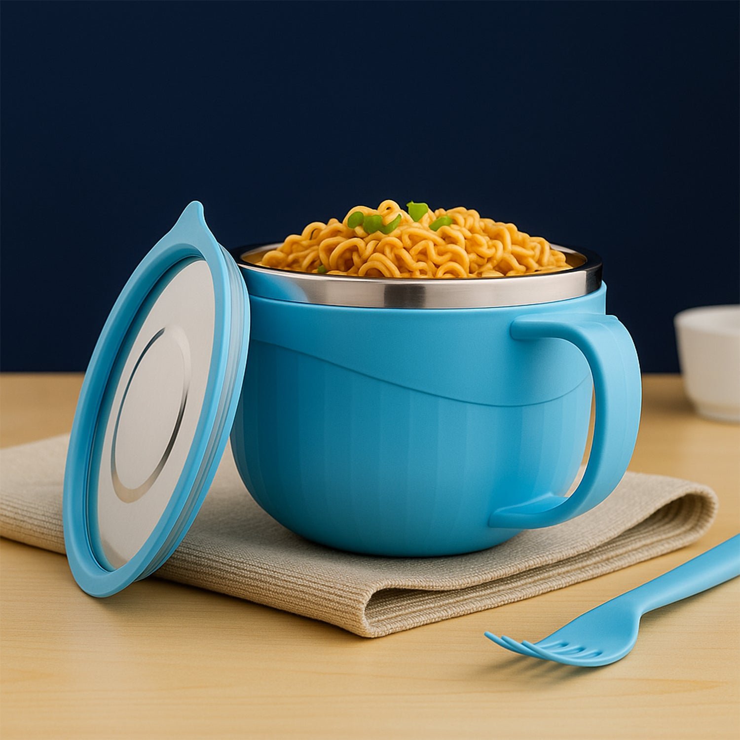 Insulated Soup & Noodle Bowl 700ML – Keep Meals Hot On-The-Go
