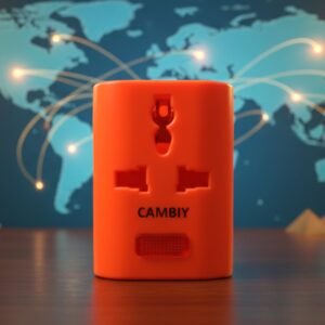 3 Slot Multi Pin Universal Plug Adapter – Compact & Secure Grip