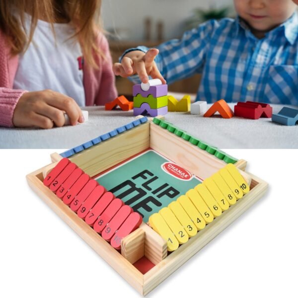 Shut The Box Game – Classic Wooden Dice for Family Fun | Aditi