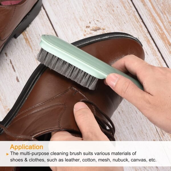 Shoe & Clothes Cleaning Brush – Soft Bristle Scrubber | Velvet Wipe