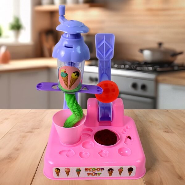Play Dough Set – Ice Cream Maker & Scoop Kit | Aditi