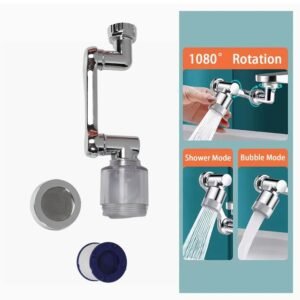 Rotating Faucet Sprayer – 1080° Swivel & Dual Flow | Bathora