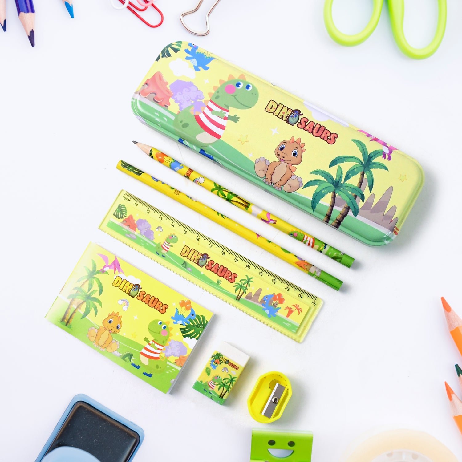 Dinosaur Kids Stationery Set – Complete Fun School Kit