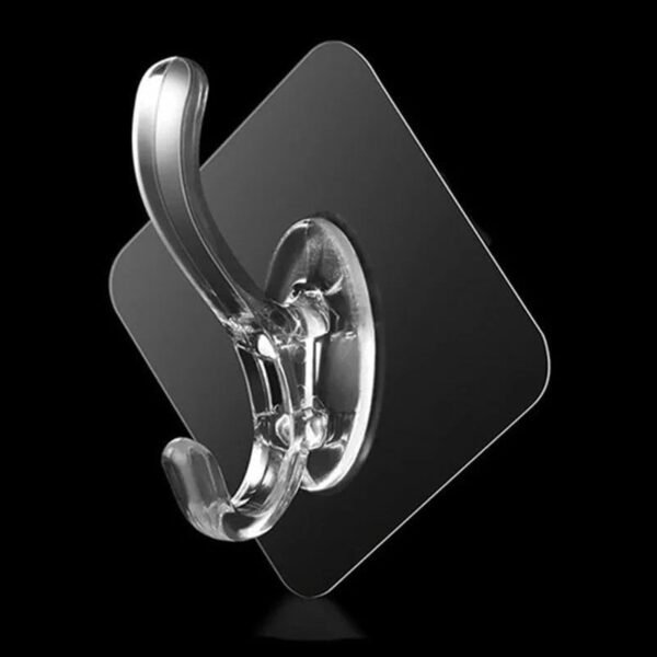 Strong Adhesive Wall Hook – No Drilling, Space Saver for Home