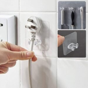 Adhesive Wall Hooks – Strong Hold & No Damage Walls