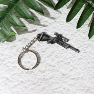 Metal Rifle Gun Keychain – Durable & Stylish Weapon-Inspired Accessory