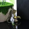 Lord Shiva Shivaling Metal Keychain – Durable Spiritual Accessory