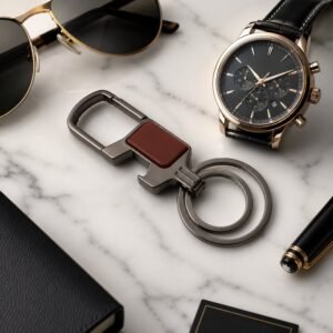 Metal Key Holder – Secure with Safety Lock and Compact Design