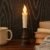 LED Flameless Candle with Holder – Elegant Flickering Light