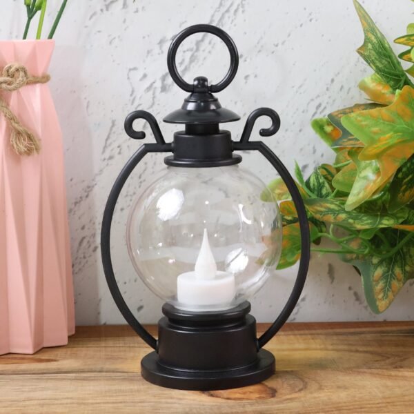 LED Storm Lantern – Vintage Vintage Style Warm Flickering Light