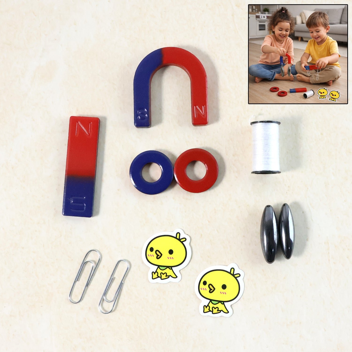 Kids Educational Magnet Play Toy Set – Hands-On STEM Learning