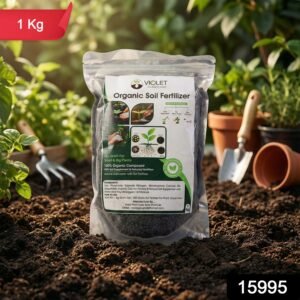 Organic Soil Fertilizer – Natural Compost for Healthy Home Gardening