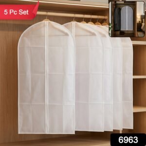 Foldable Suit Cover – Space-Saving Non-Woven Clothes Protection