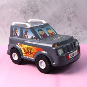 SUV Toy Car for Kids – Realistic Design & Movable Wheels