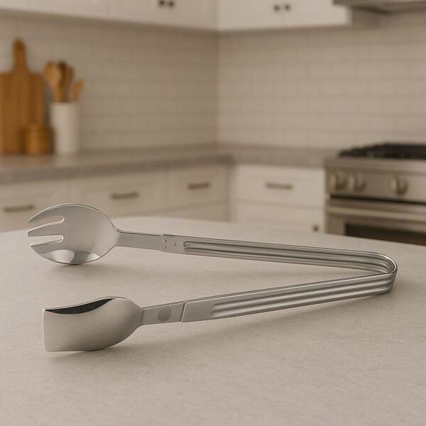 Stainless Steel Serving Tong – 2-in-1 Pasta & Salad Tool