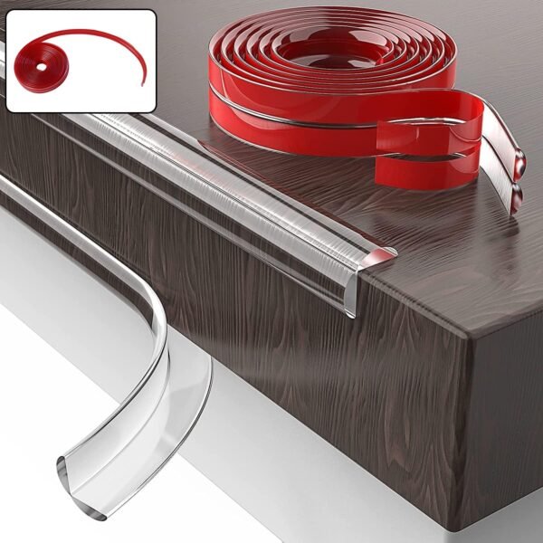 Soft Adhesive Edge Protector – 3 Meter Safety Guard for Furniture