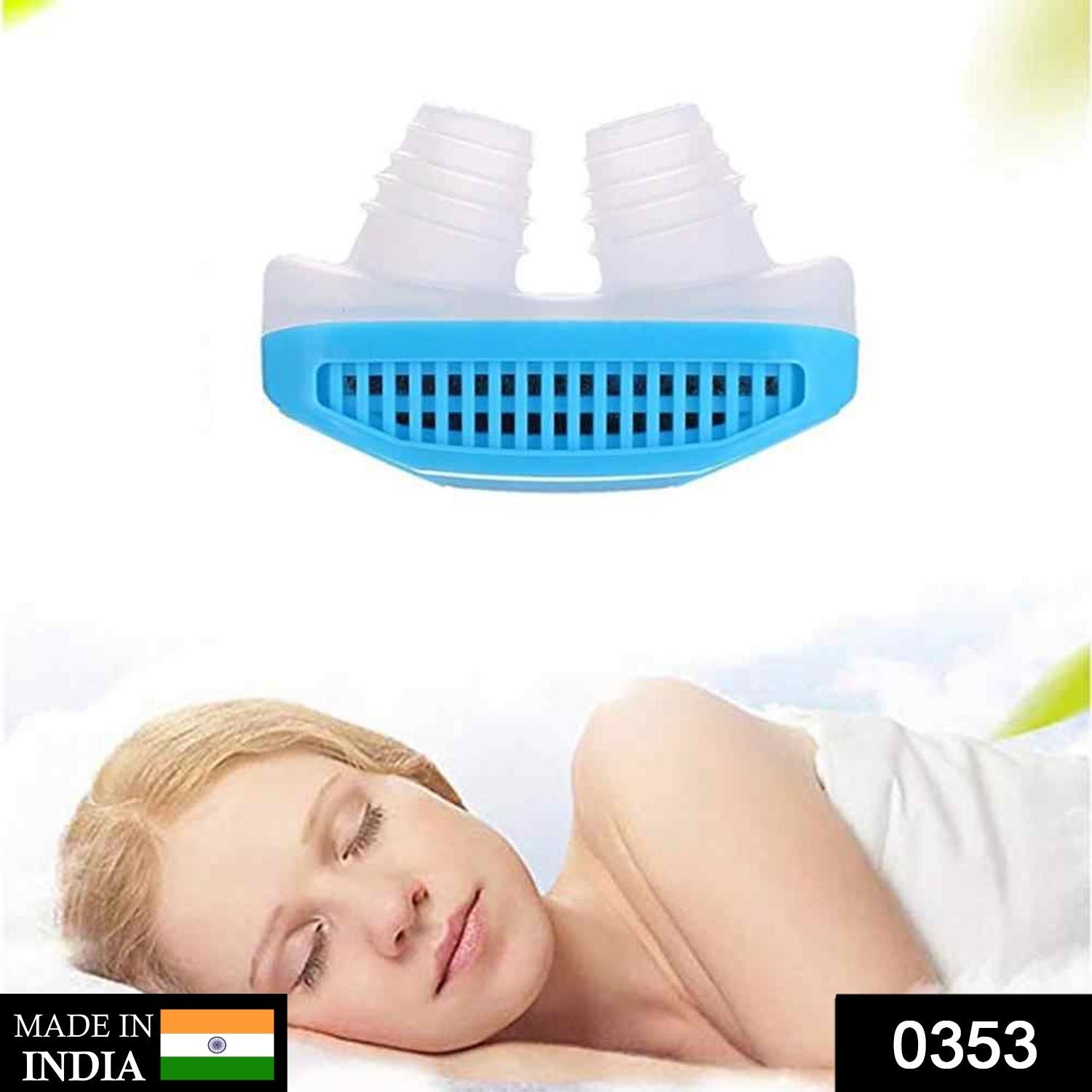 Anti-Snoring Nose Clip – 2-in-1 Air Purifier for Better Sleep | Velvet Wellness