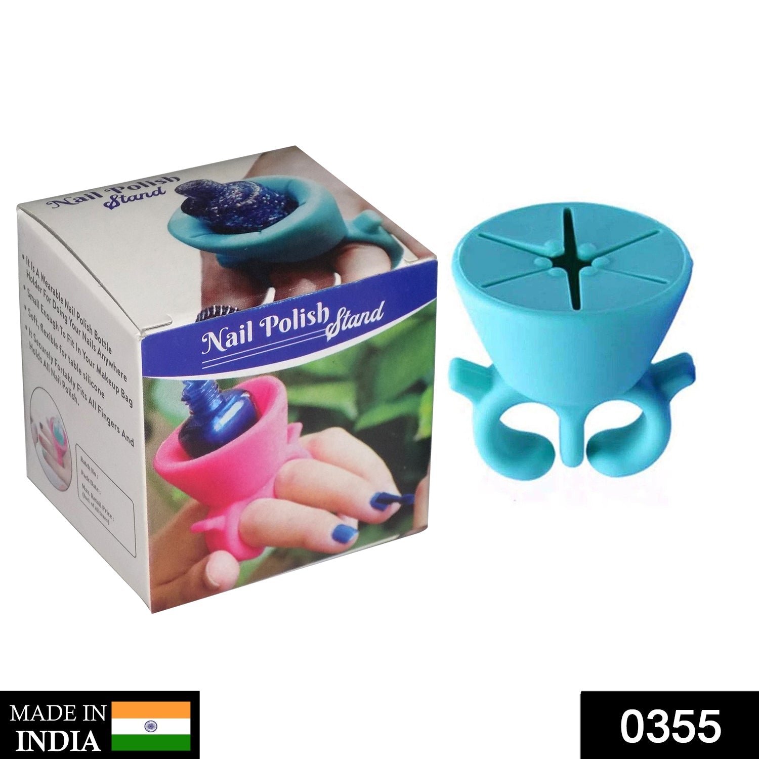 Nail Polish Holder – Spill-Proof Ring & Portable Stand | AuriGlam