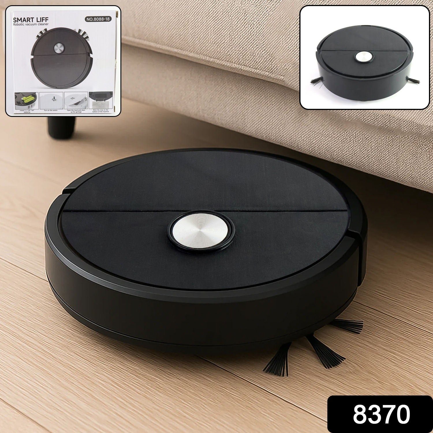 Vacuum Cleaner Sweeping Robot – Quiet & Compact | Velvet Wipe