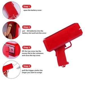 Money Gun – Epic Cash Spray Shooter for Parties | Play Mancer