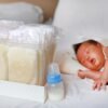 Breastmilk Storage Bags – Double Zipper Seal 60 Pcs | FERVENT