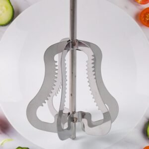 Stainless Steel Handy Churner – Manual Whisk for Lassi & Eggs