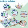 Wooden Number Puzzle – Magnetic Learning Board | Aditi