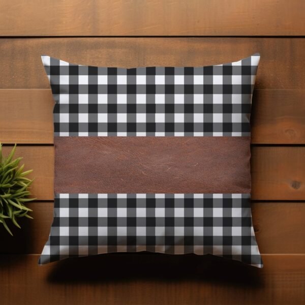 Pillow Covers – Leather & Cotton, 19x12 Inch (2 Pc) | Styleva