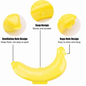 Banana Case – Durable, Ventilated & Portable | Lunchie Bunchie