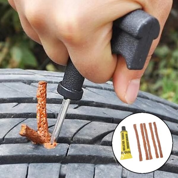Tire Repair Kit – 13-Piece Portable Set | PowerPulse