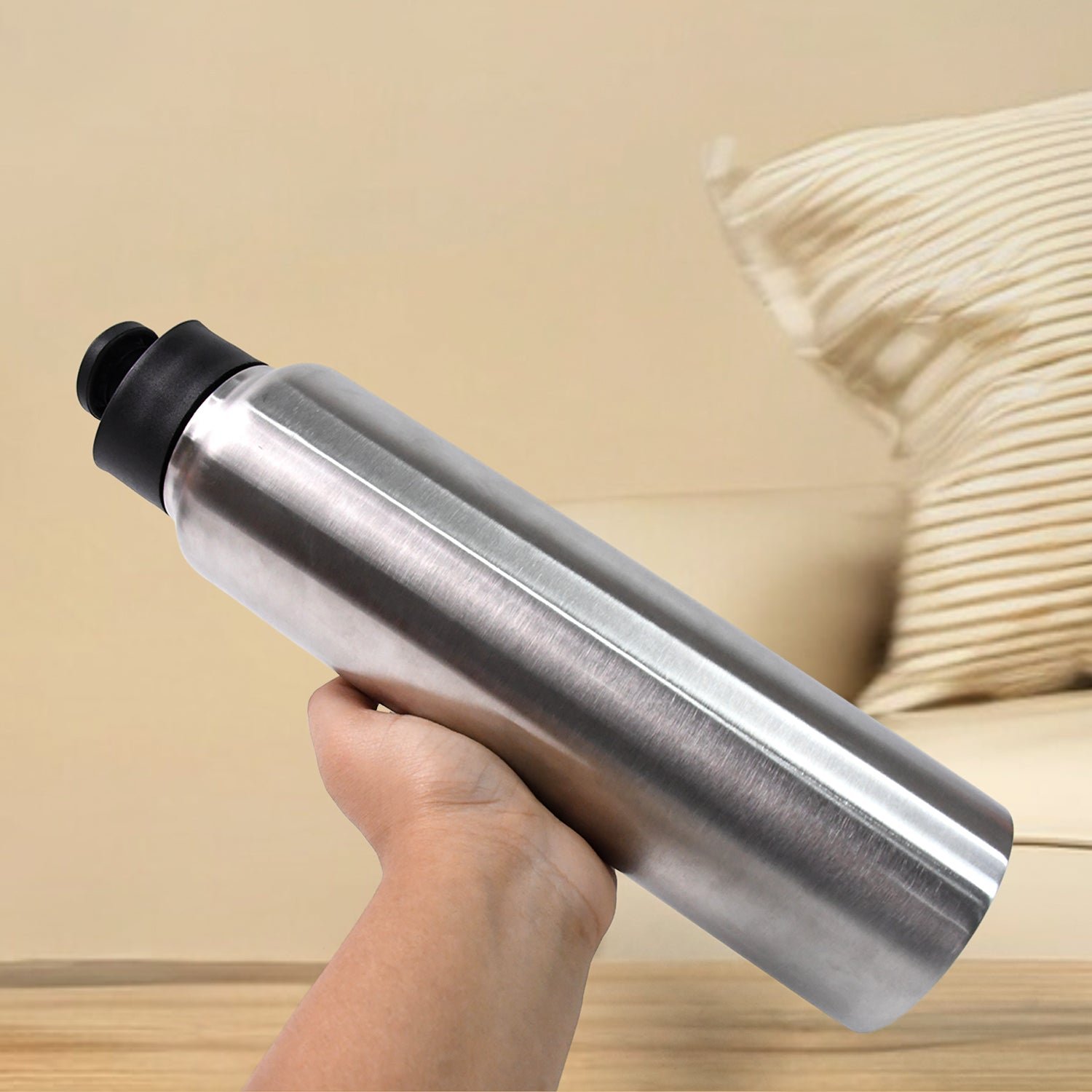 Stainless Steel Water Bottle 1000ML – Leakproof & Insulated