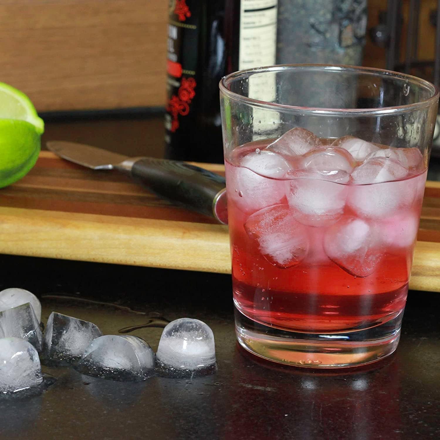 Round Silicone Ice Cube Tray – Smart Push Out Mini Ice | Indo Glow