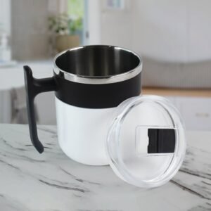 Insulated Mug – 350ml Stainless Steel, Spill-Resistant