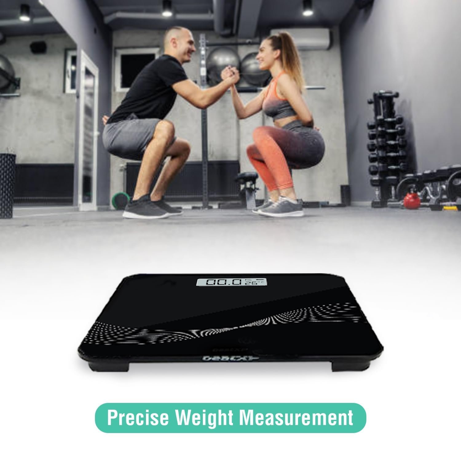 Digital Personal Weight Scale – Slim & High-Precision for Accurate Tracking