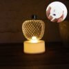 Apple LED Tealight Candles – Flameless Festive Glow (Set of 4)