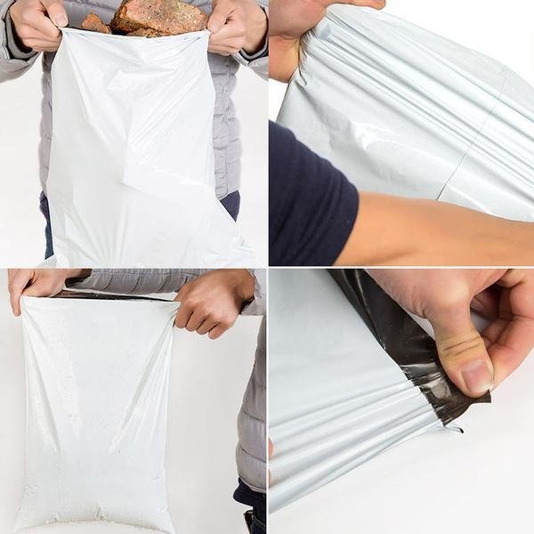 Tamper Proof Courier Bags – 14x16 Inch Pack of 100 | FERVENT