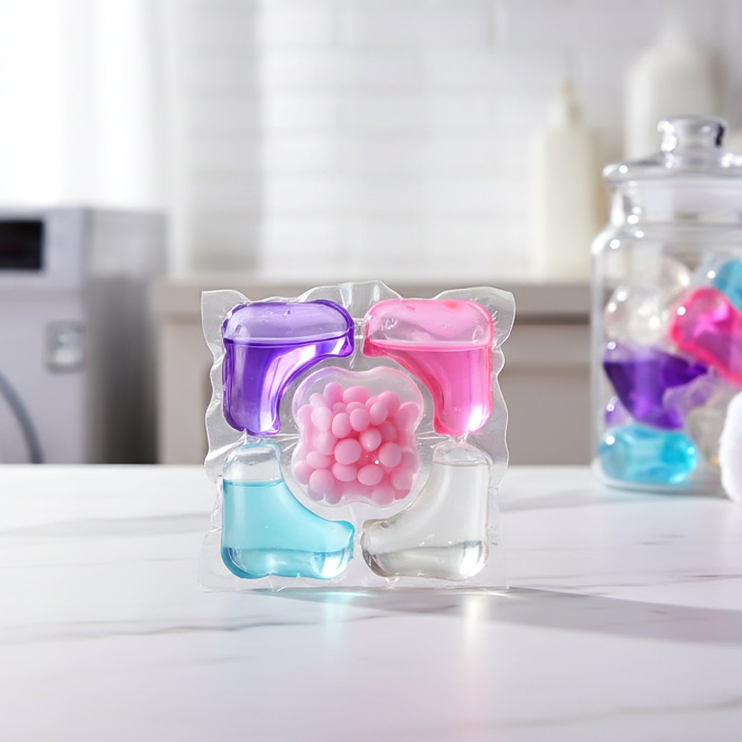 Laundry Detergent Pods – 10 Pre-Measured Stain Removal Capsules