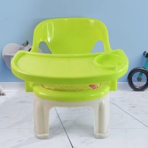 Baby Feeding Chair – Durable Plastic with Tray | TeddyJoy
