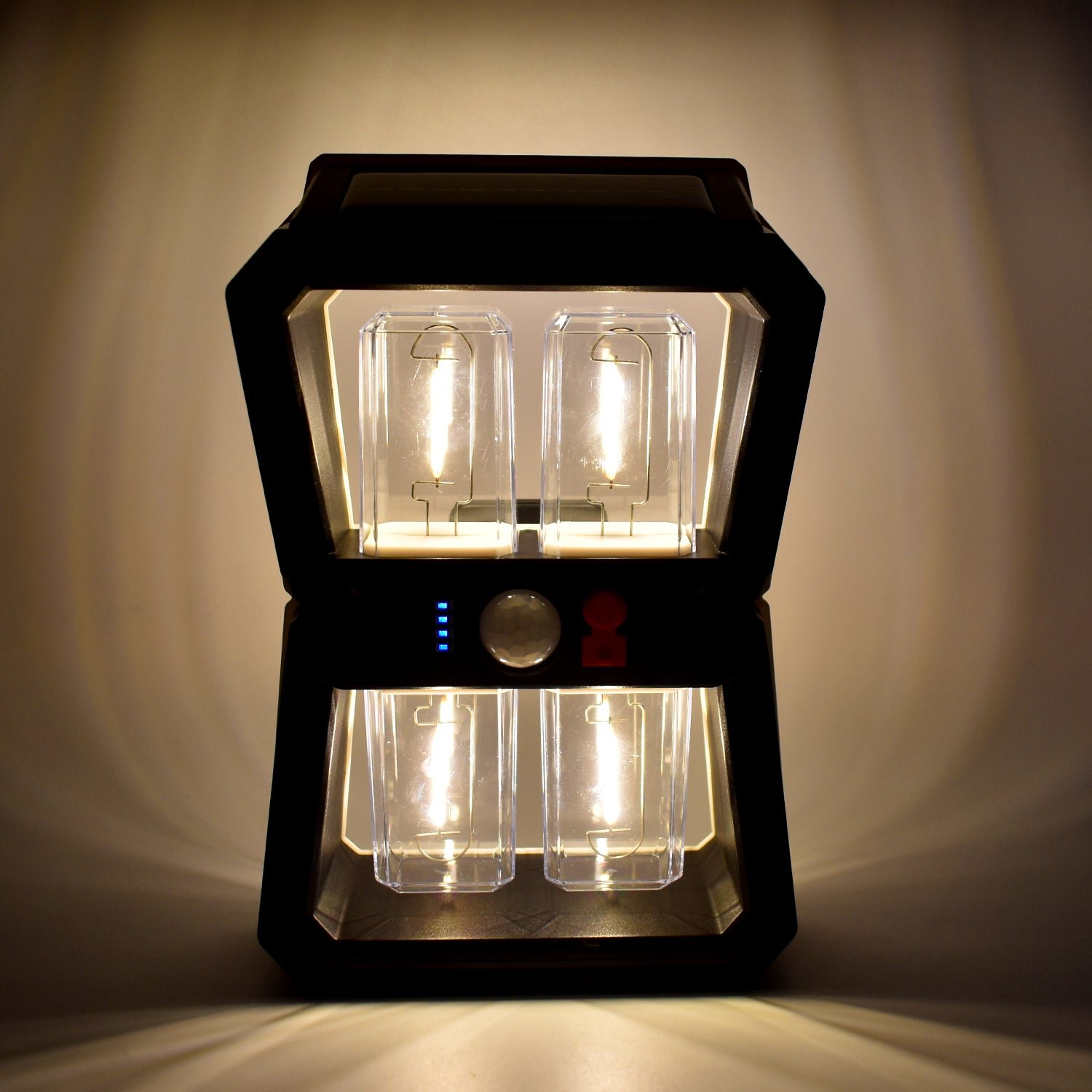 Solar Wall Lantern – 3 Modes & Motion Sensor | Indo Glow