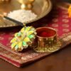 Decorative Kankavati Kumkum Storage Set – Traditional pooja essentials