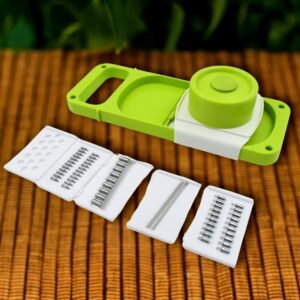 Foldable Vegetable Slicer – 5-in-1 Multi-Blade | CookAura
