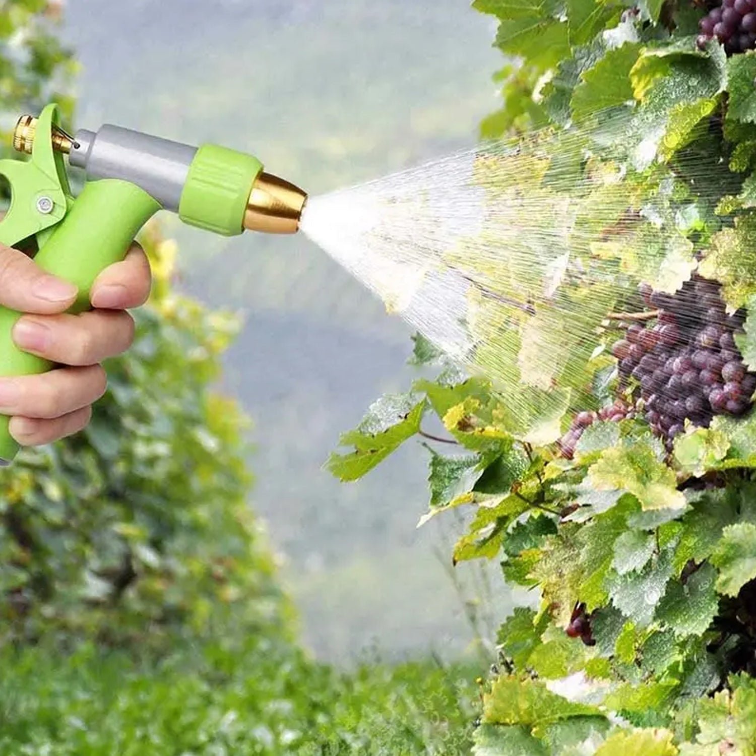 High-Pressure Water Spray Nozzle – Zinc Alloy | Grow Garden Tools