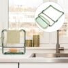 2-in-1 Bathroom Organizer – Self-Adhesive Soap Holder & Towel Rack