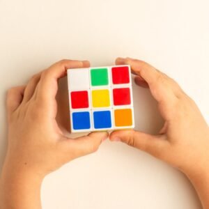 Rubik's Cube 3x3 – Brain Teaser Puzzle & Skill Builder | Play & Move