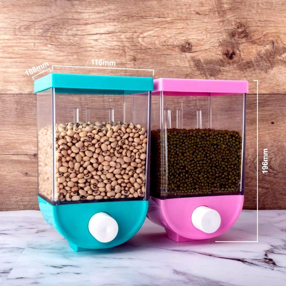 Wall Mounted Dry Food Dispenser 1100 ml – Space-Saving | Organivo
