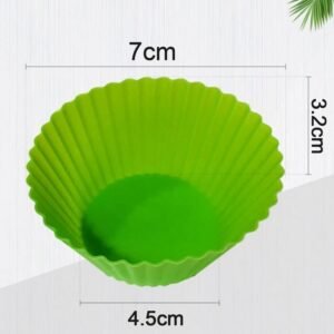 Silicone Cupcake Mould – Reusable Non-Stick Baking Cup | Bake & Dwell